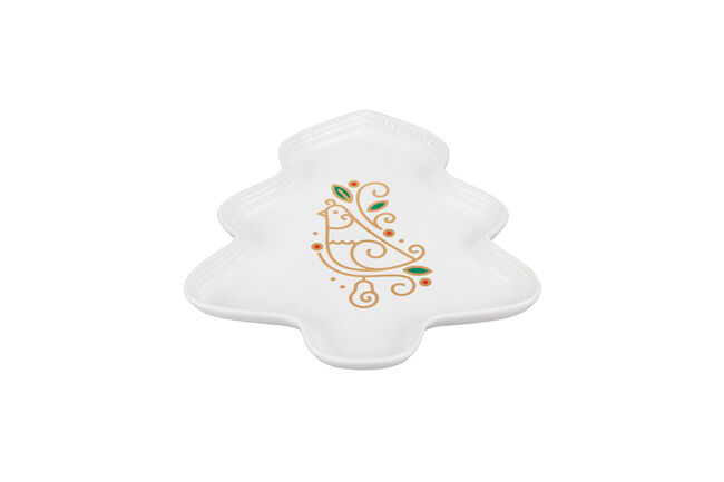Stoneware Noel Tree Cookie Plate image number 3